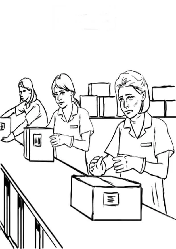 Desenho de Profissoes para colorir e imprimir: número 10