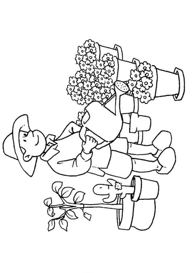 Desenho de Profissoes para colorir e imprimir: número 20