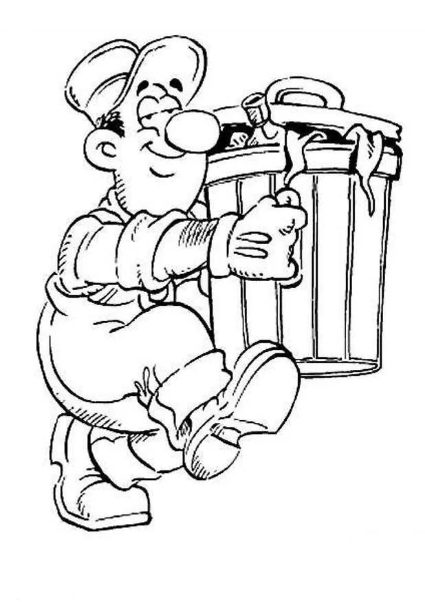 Desenho de Profissoes para colorir e imprimir: número 23