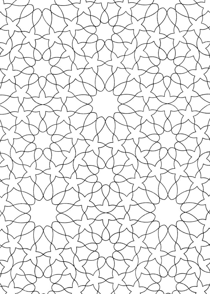 Desenho de Ramadão para colorir e imprimir: número 34