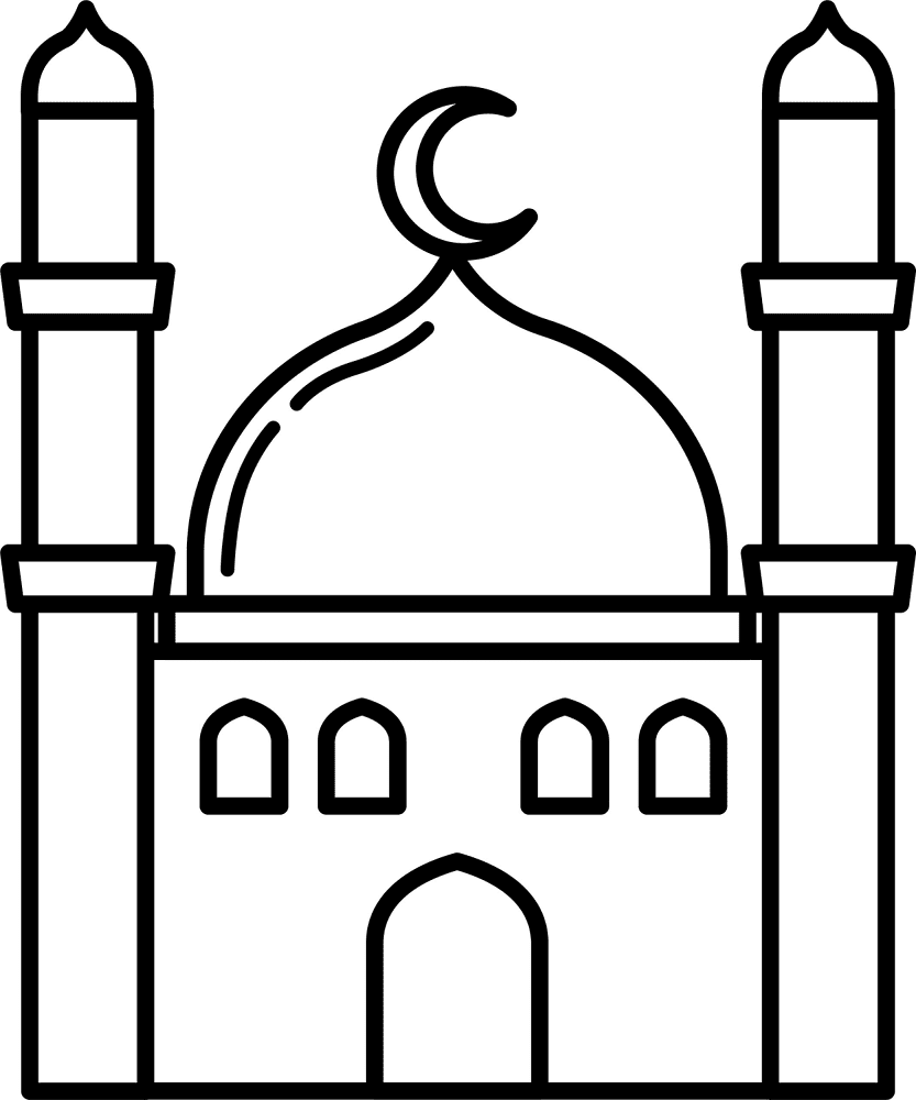 Desenho de Ramadão para colorir e imprimir: número 39