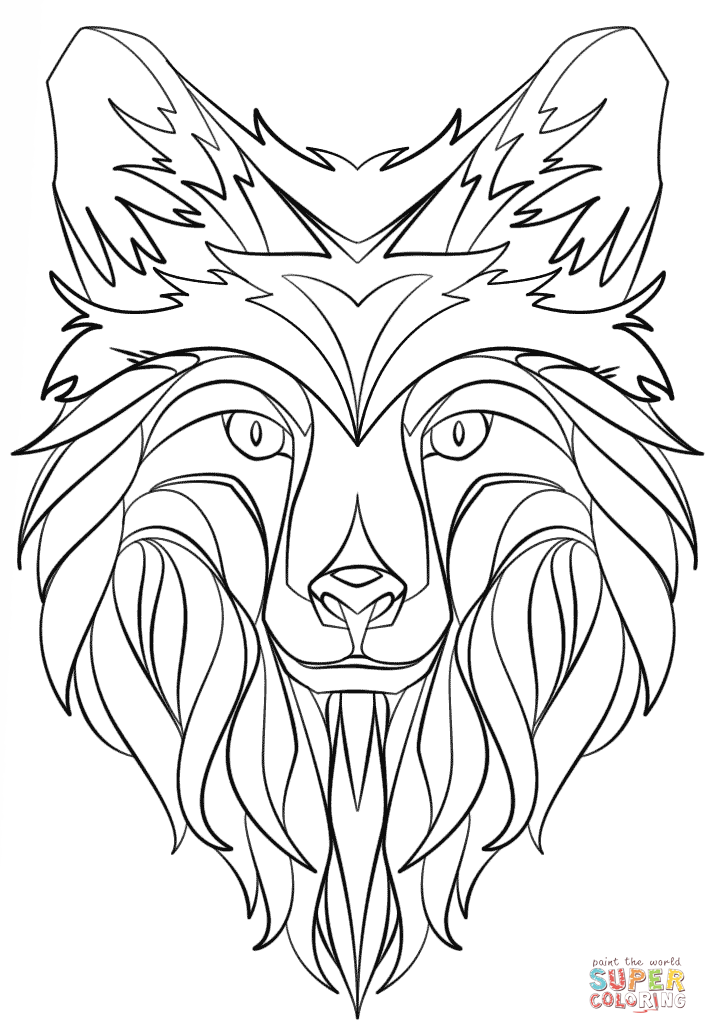 Desenho de Raposas para colorir e imprimir: número 31