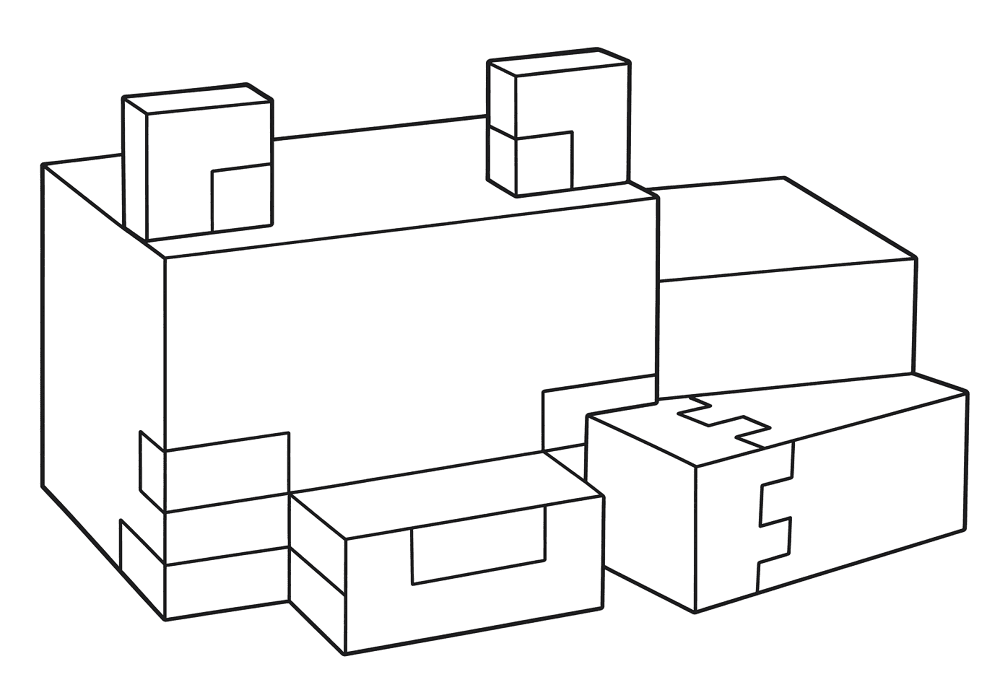 Desenho de Raposas para colorir