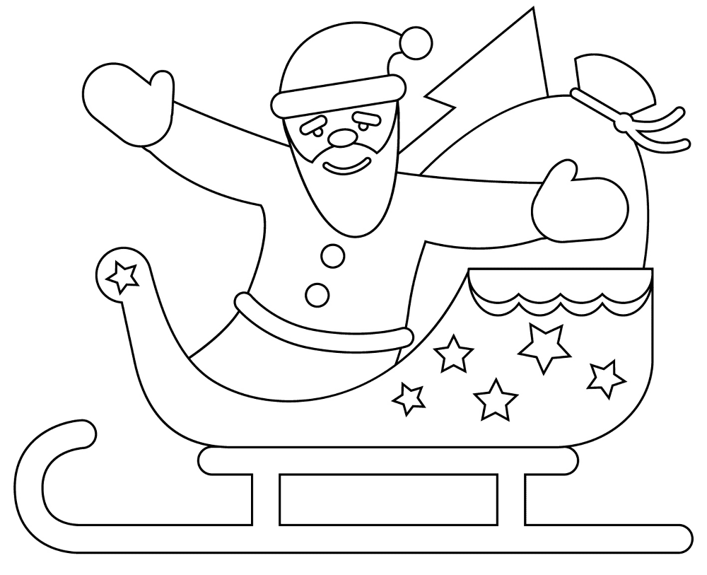 Desenho de Rena para colorir e imprimir: número 6