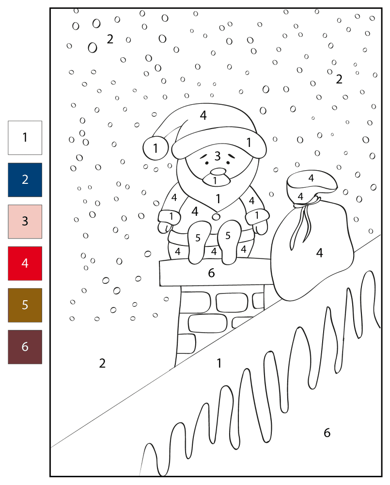 Desenho de Rena para colorir