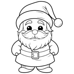 Desenho de Rena para colorir