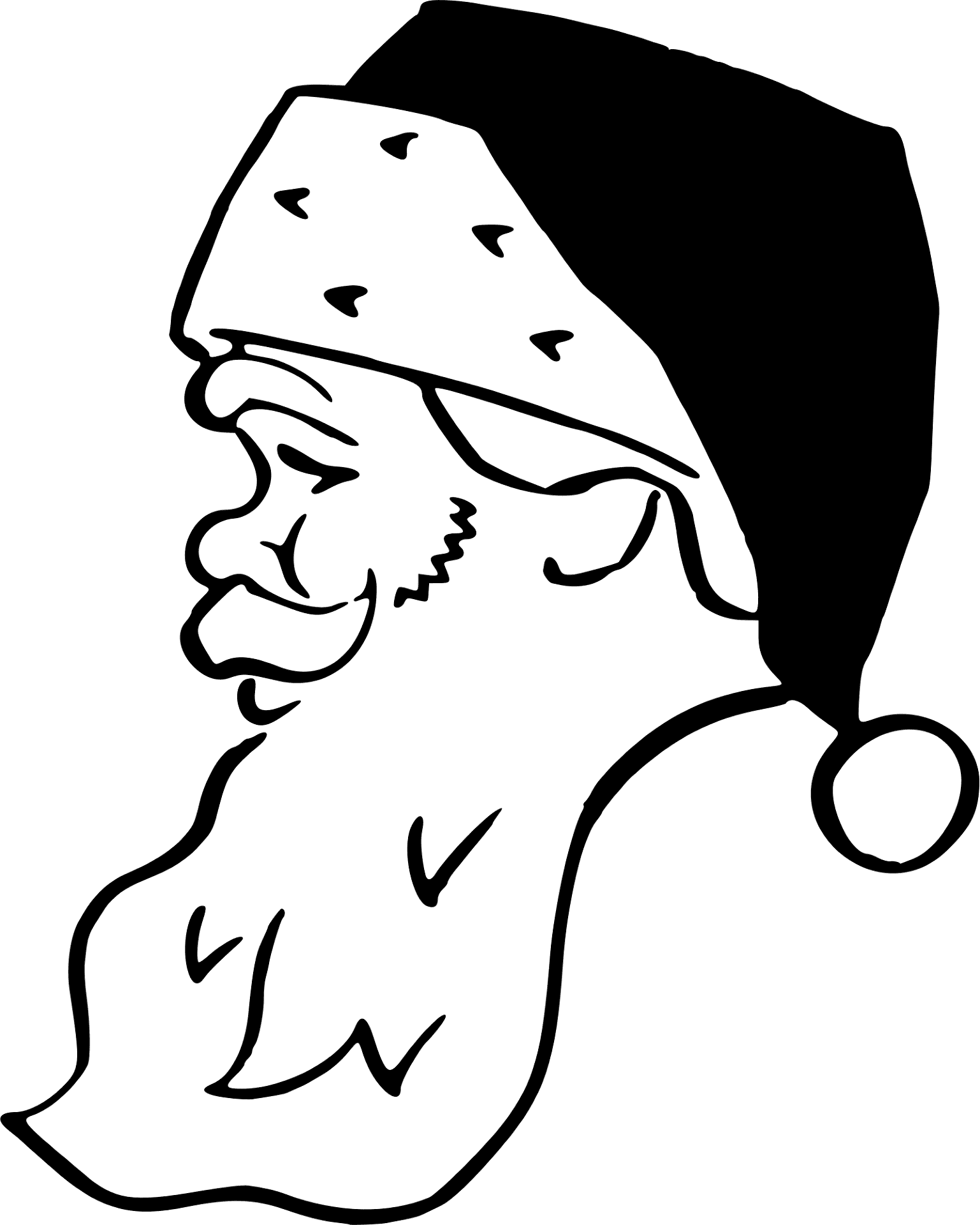 Desenho de Rena para colorir