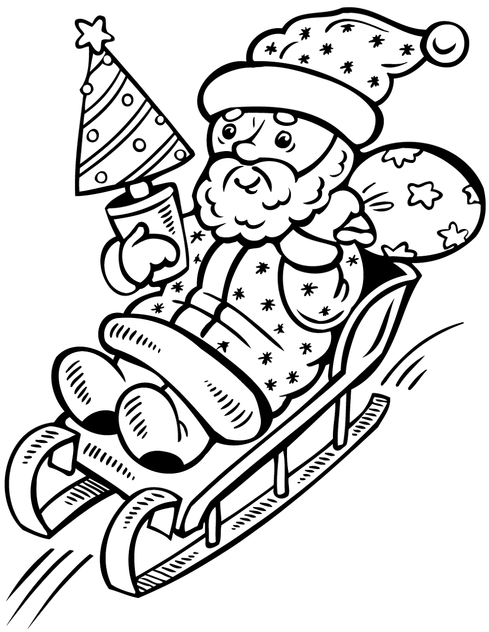 Desenho de Rena para colorir