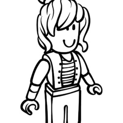 Desenho de Roblox para colorir e imprimir: número 13