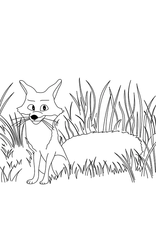 Desenho de Robo Selvagem para colorir e imprimir: número 5