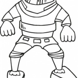 Desenho de Robos para colorir e imprimir: número 17