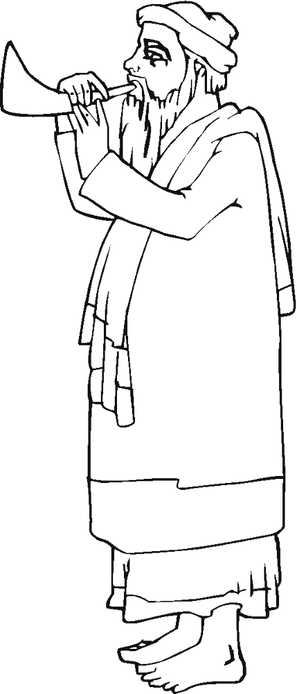 Desenho de Rosh Hashanah para colorir e imprimir: número 8