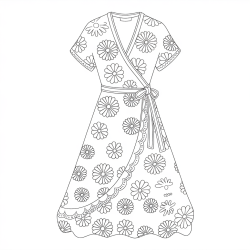 Desenho de Roupas para colorir e imprimir: número 23