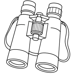 Desenho de Safari para colorir e imprimir: número 18