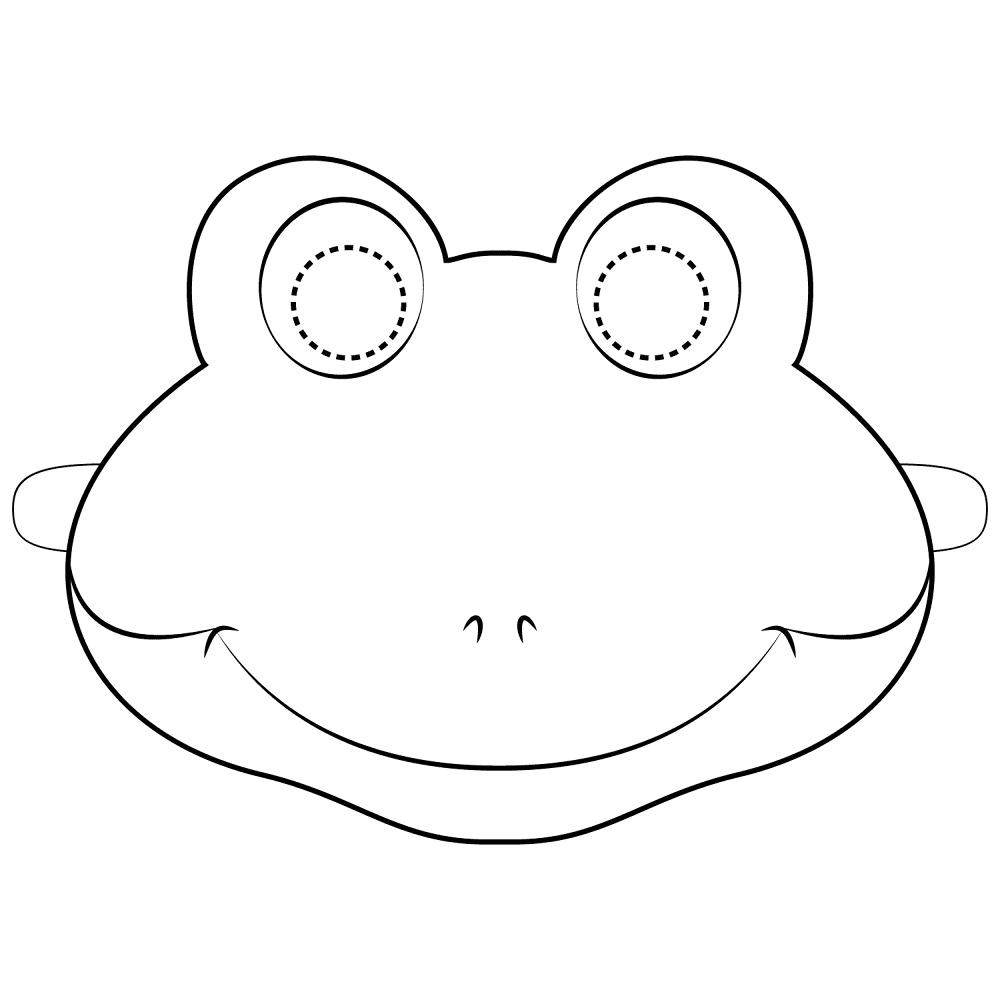 Desenho de Sapos para colorir