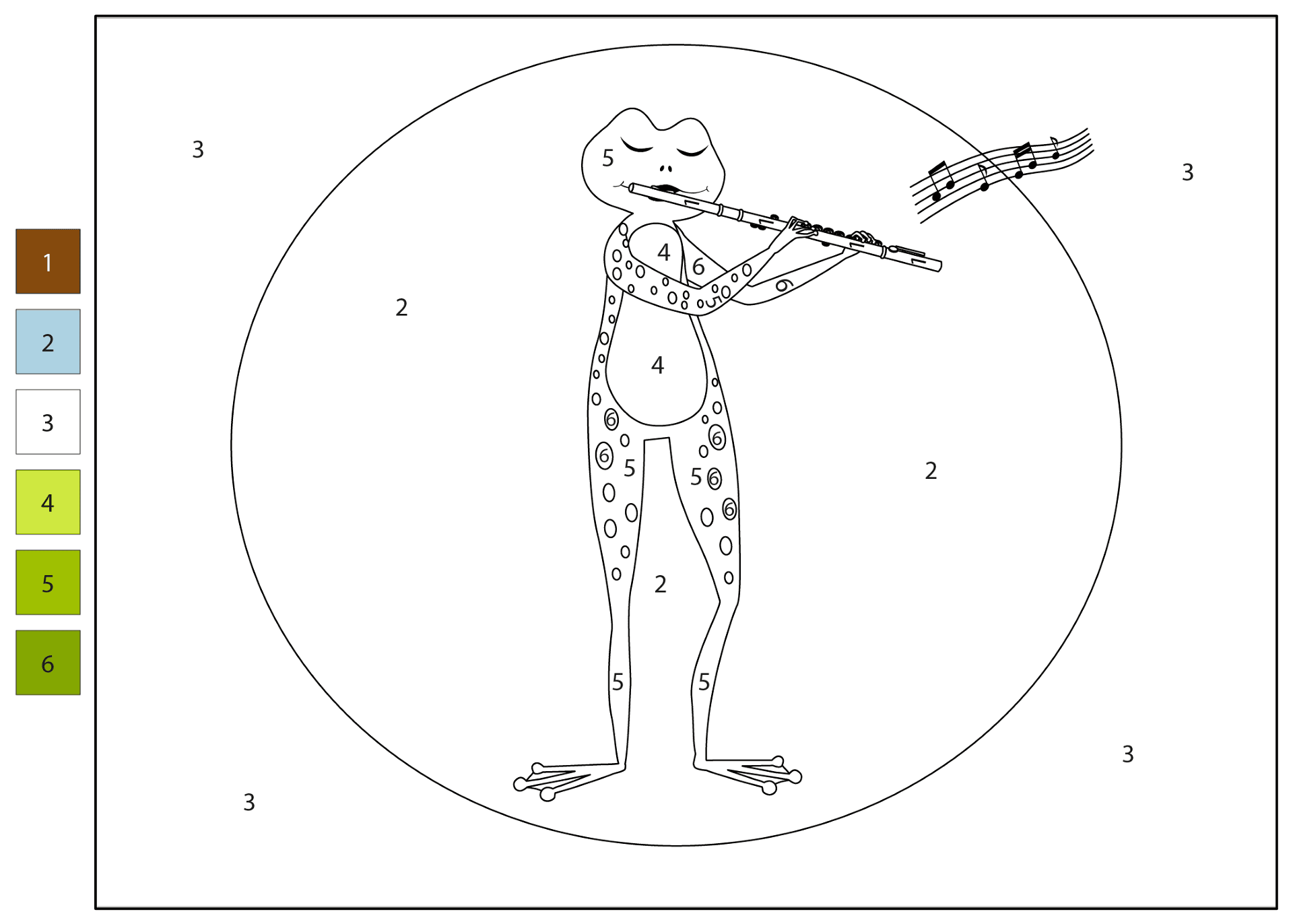 Desenho de Sapos para colorir