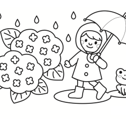 Desenho de Sapos para colorir