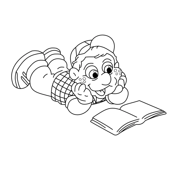 Desenho de Senninha para colorir e imprimir: número 1