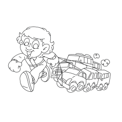 Desenho de Senninha para colorir e imprimir: número 11