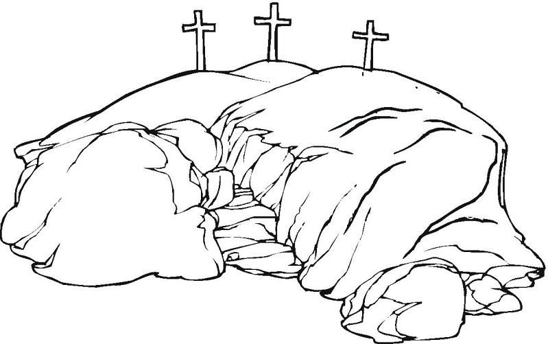 Desenho de Sexta Feira Santa para colorir e imprimir: número 38