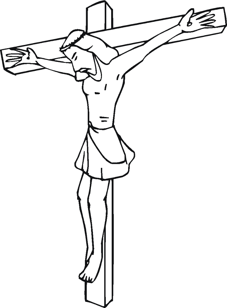 Desenho de Sexta Feira Santa para colorir e imprimir: número 47