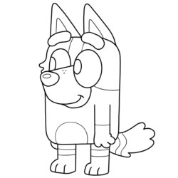 Desenho de Show da Luna para colorir e imprimir: número 1