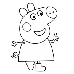 Desenho de Show da Luna para colorir e imprimir: número 4