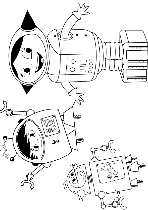 Desenho de Show da Luna para colorir e imprimir: número 9