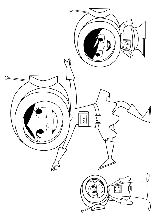 Desenho de Show da Luna para colorir e imprimir: número 12