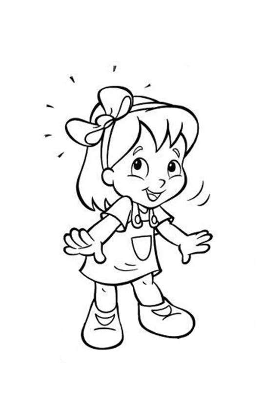 Desenho de Sitio do Picapau Amarelo para colorir e imprimir: número 15