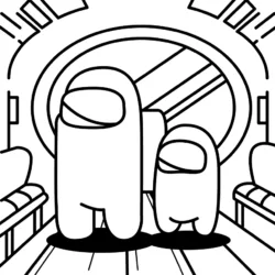 Desenho de Skibidi Toilet para colorir e imprimir: número 1