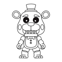 Desenho de Skibidi Toilet para colorir e imprimir: número 3