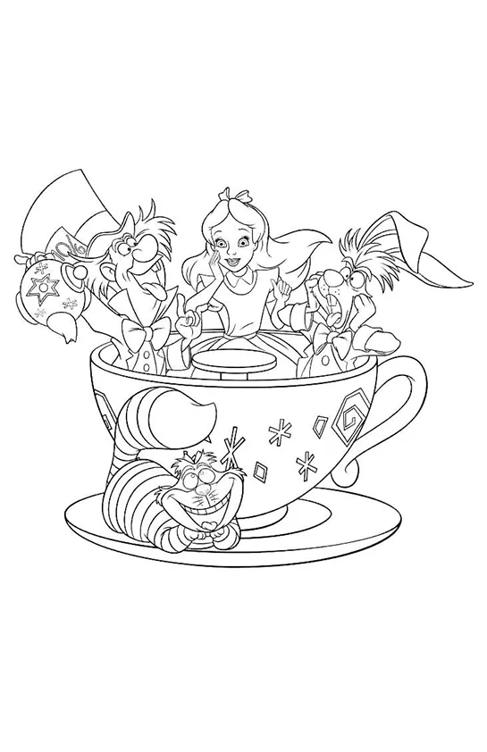 Desenho de Smurfs para colorir e imprimir: número 1