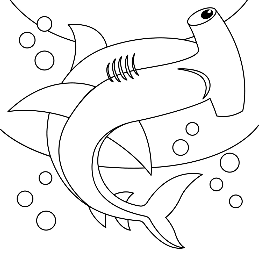 Desenho de Sob O Mar para colorir e imprimir: número 23