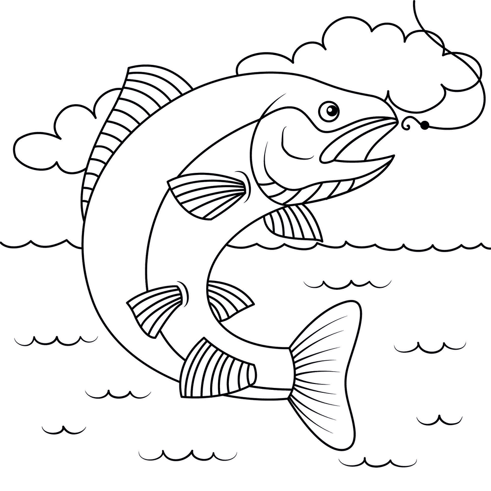 Desenho de Sob O Mar para colorir e imprimir: número 34