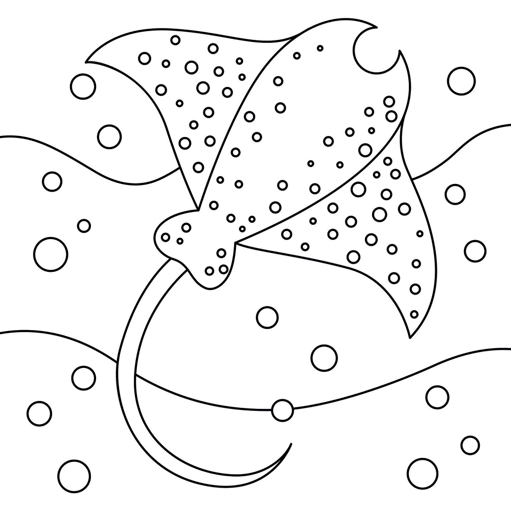 Desenho de Sob O Mar para colorir e imprimir: número 46