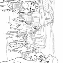 Desenho de Spirit para colorir e imprimir: número 6
