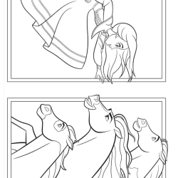 Desenho de Spirit para colorir e imprimir: número 7