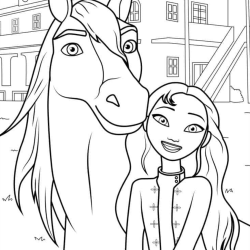 Desenho de Spirit para colorir e imprimir: número 11