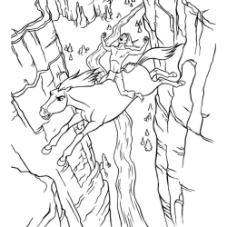 Desenho de Spirit para colorir e imprimir: número 16