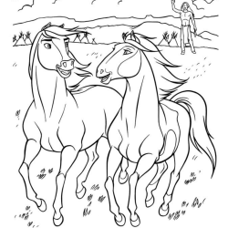 Desenho de Spirit para colorir e imprimir: número 20