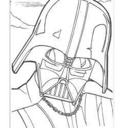 Desenho de Star Wars para colorir e imprimir: número 4
