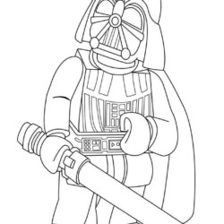 Desenho de Star Wars para colorir e imprimir: número 6