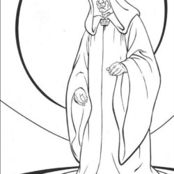 Desenho de Star Wars para colorir e imprimir: número 10