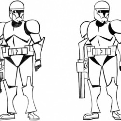 Desenho de Star Wars para colorir e imprimir: número 12