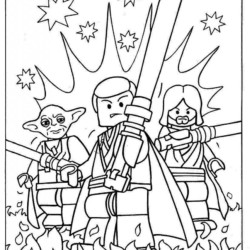 Desenho de Star Wars para colorir e imprimir: número 13