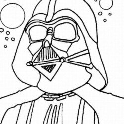 Desenho de Star Wars para colorir e imprimir: número 16