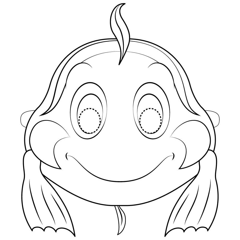Desenho de Subaquático para colorir e imprimir: número 18