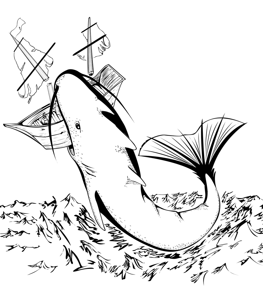 Desenho de Subaquático para colorir e imprimir: número 22