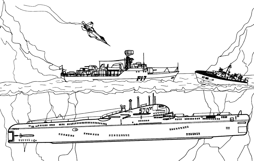 Desenho de Subaquático para colorir e imprimir: número 46